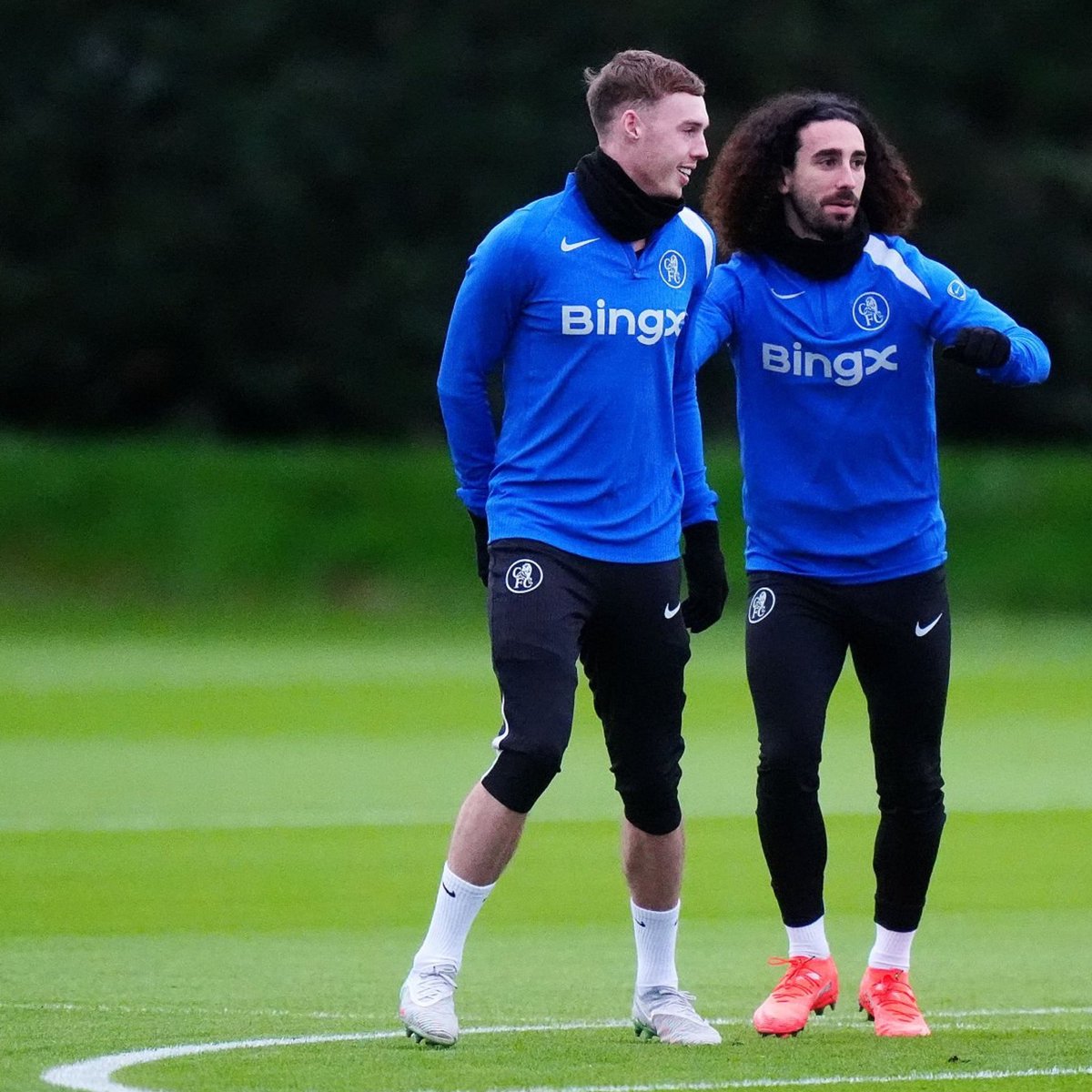 Tunnykvng's tweet image. COLE PALMER IS BACK IN CHELSEA TRAINING!!!