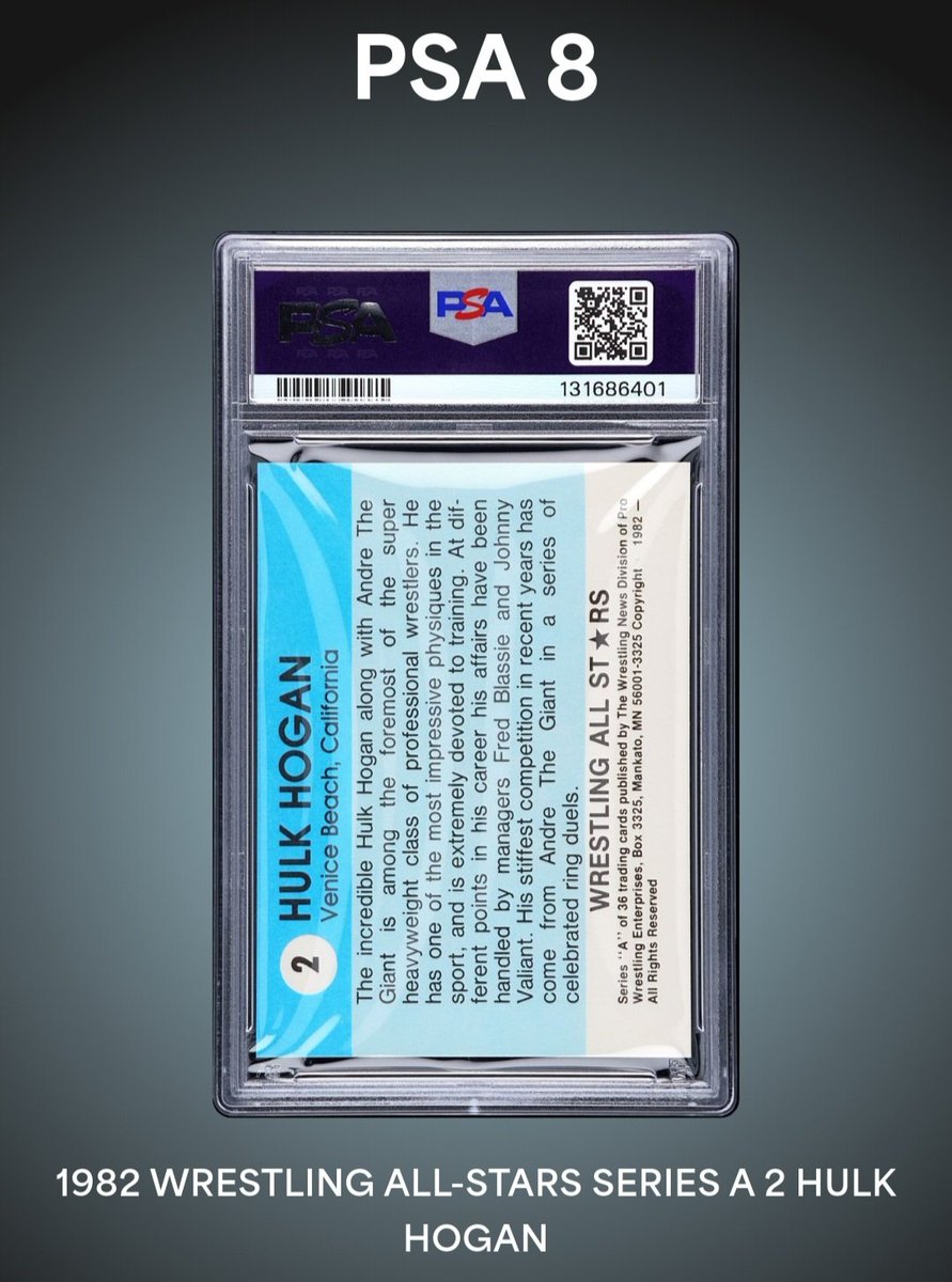 The REAL HULK HOGAN
$12k/bo
ebay.us/m/vHNC6L