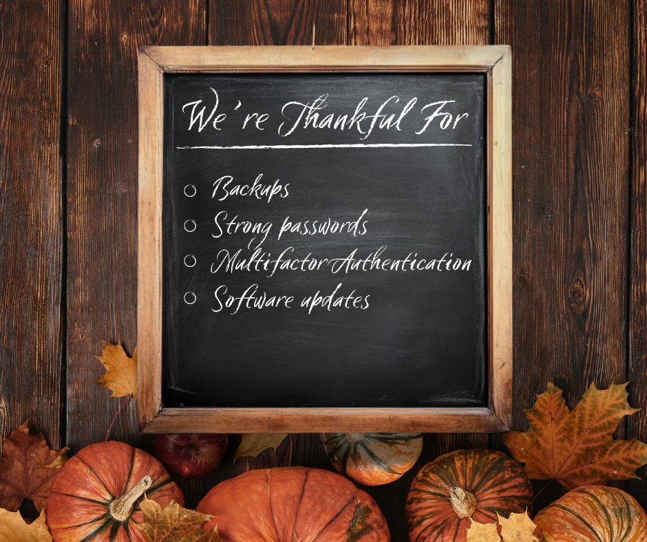 Go_Tier3's tweet image. As we gather around the table this Thanksgiving, it’s worth remembering that gratitude isn’t just for family, food, and football. It’s also for the tools that keep us secure every day. Here’s an (incomplete) list of what we’re thankful for this year.
#Cybersecurity #Thanksgiving