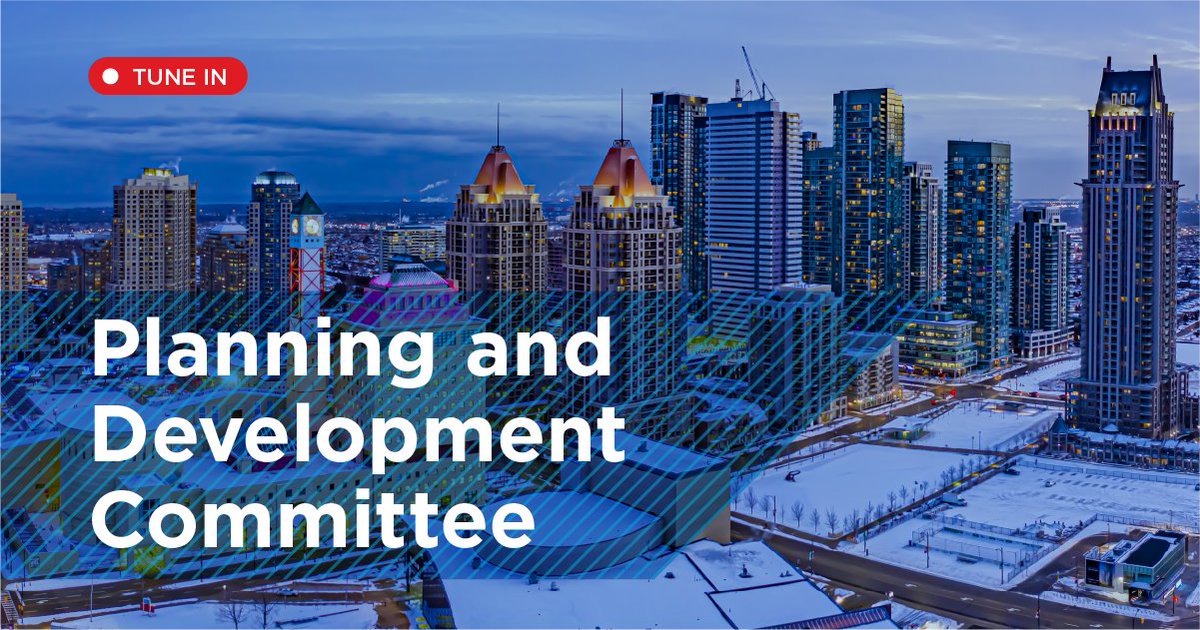 Reminder! Planning &amp; Development Committee is meeting at 1:30 pm today. 

PDC is a great way to learn about the development being planned for our city. 

You can stream the meeting online or join in person: bit.ly/3QAG7za
