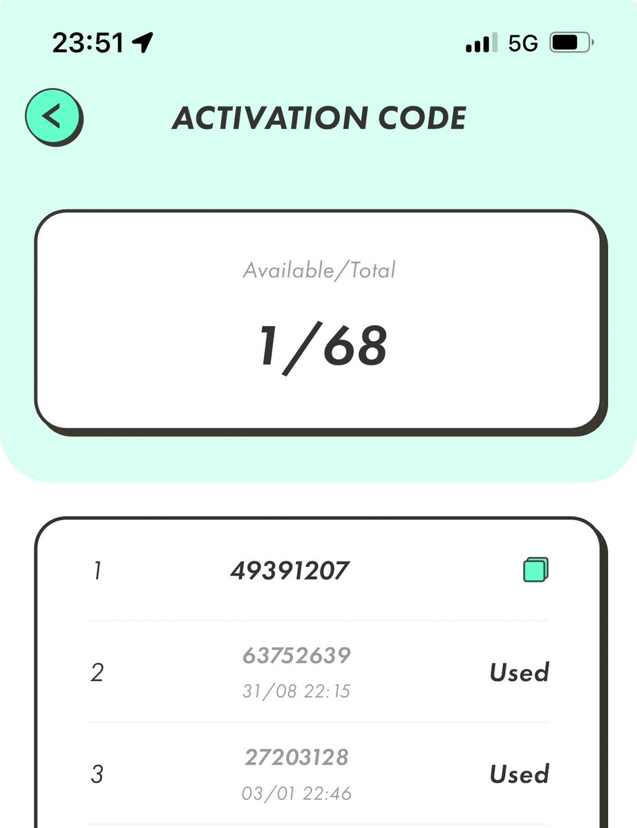 go_stepn_go's tweet image. 久しぶりにコードを配ってみる🤣

STEPN activation code
49391207

#STEPN