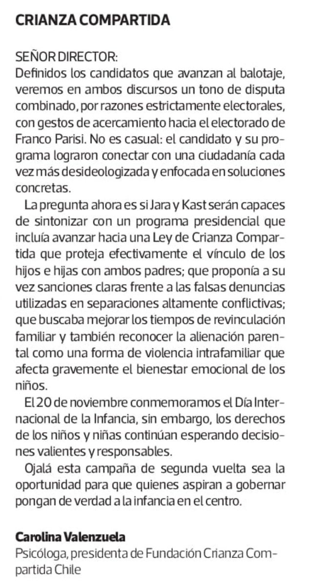 Fundación Crianza Compartida Chile tweet media