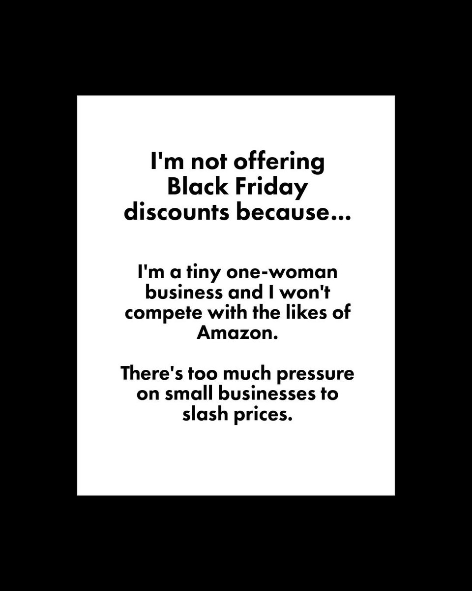 GailMyerscough's tweet image. I’m not doing Black Friday this year. 
I’d rather be honest with you than try to compete with big brands. 
Every purchase genuinely makes a difference to my tiny business.
Shop independent this Christmas. 

gailmyerscough.co.uk
