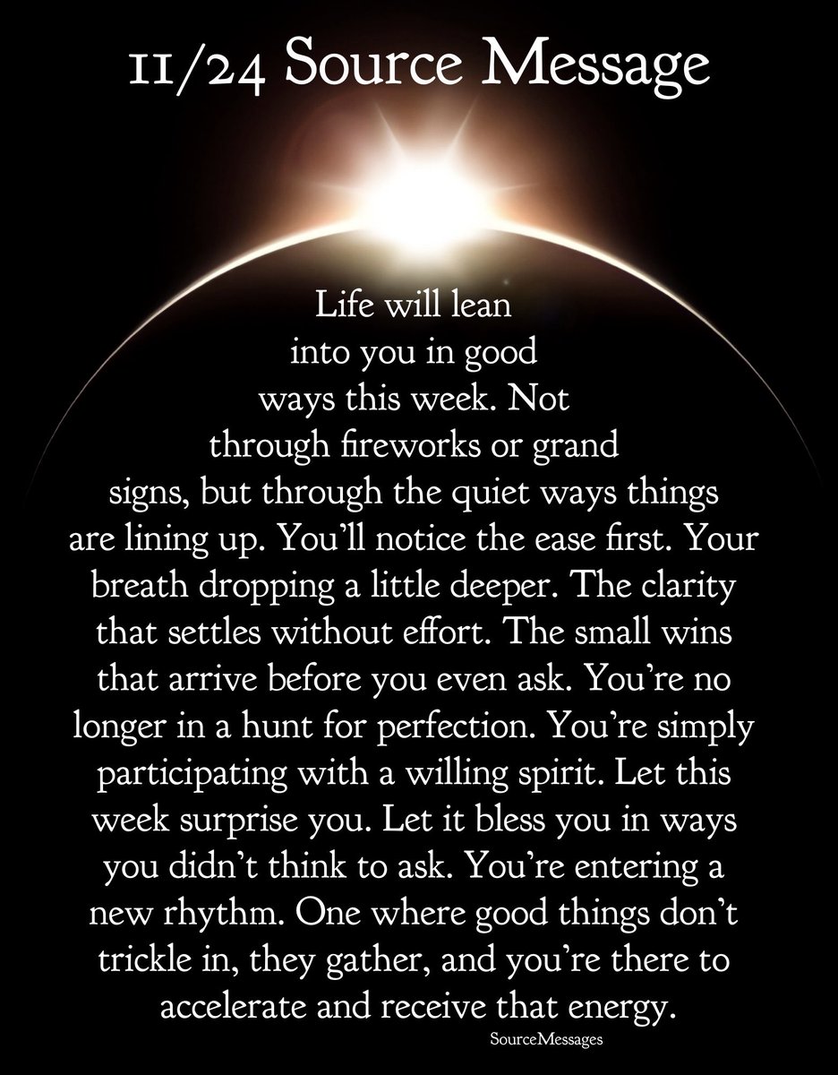 SourceMessages's tweet image. Let this new week bless you in ways you didn’t think to ask. 🙏🏽♥️