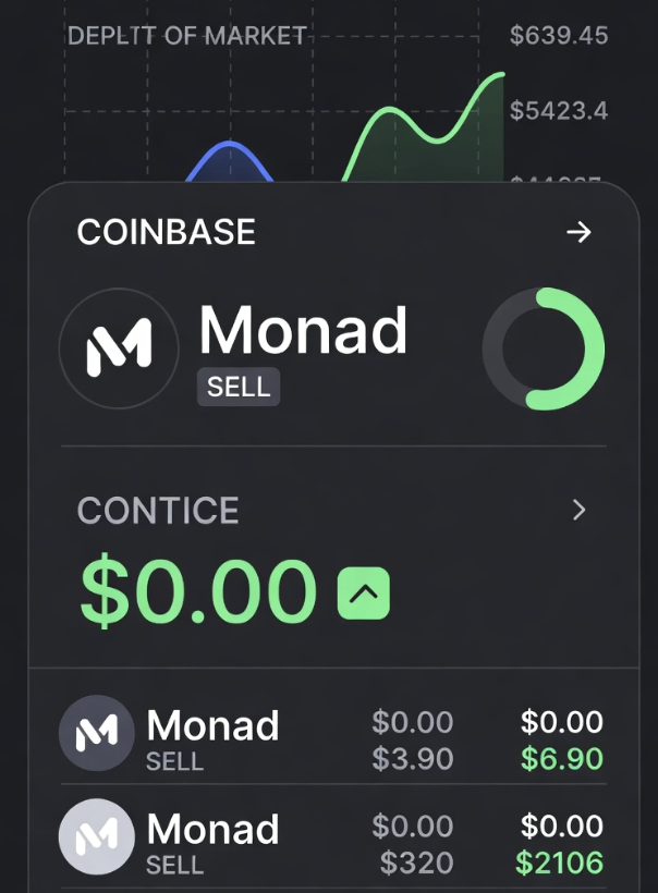 VidiCryptoWeb3's tweet photo. @coinbase scam @monad scam
The situation after the Monad sale looks strange —many users are reporting they can’t withdraw or sell their tokens on Coinbase. The project launch also left a lot of people confused, with expectations far from reality.

#crypto #bitcoin #altcoins #web3 https://t.co/3bJwG5MqY4