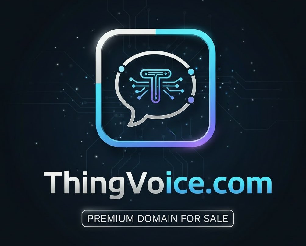 StartupNamesDN's tweet image. Looking for the perfect brandable domain for your Voice AI startup?
ThingVoice.com is short, memorable, and ideal for AI voice tools, assistants, or communication platforms.

#VoiceAI #AIStartups #VoiceTech #ConversationalAI #StartupTools #SaaSFounders  #BuildInPublic
