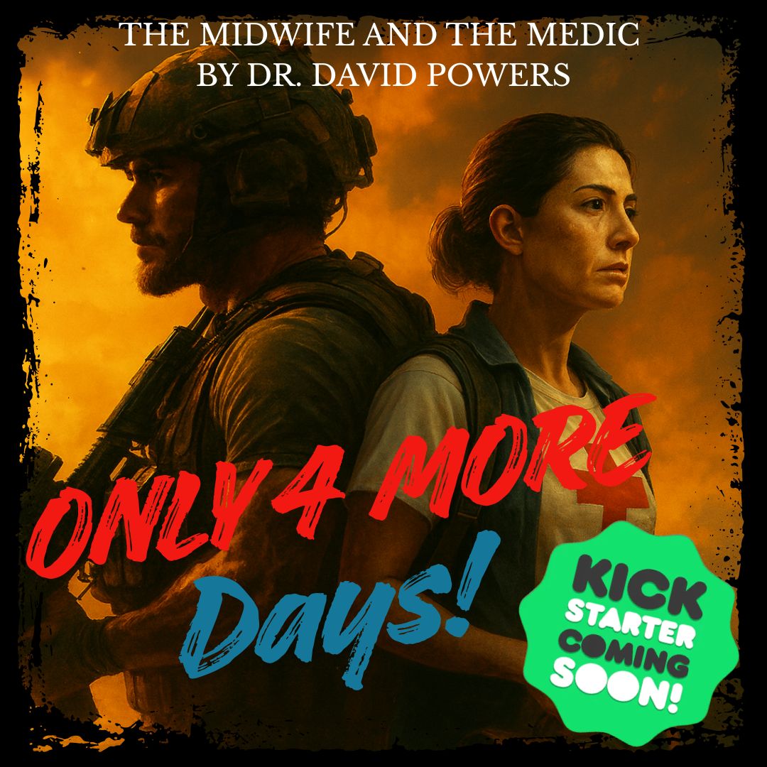 ONLY 4 MORE DAYS until the launch of The Midwife and the Medic on Kickstarter! - mailchi.mp/b398b2fc57f9/o…

#TheMidwifeAndTheMedic #FracturedAtlas #KickstarterBooks #KickstarterLaunch #ParamedicLife #MedicLife #EMS #EMTlife #EMTStrong #ParamedicProblems #FirstResponderLife