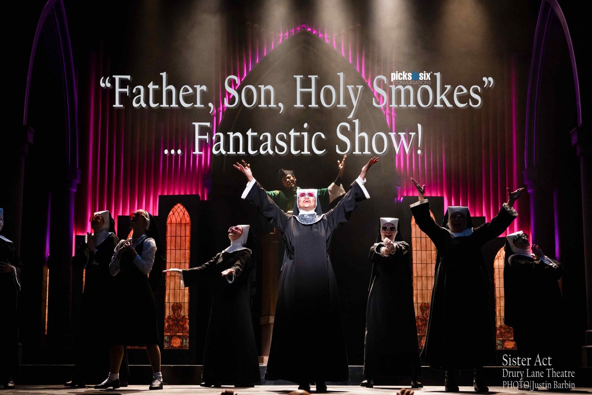 PicksInSix's tweet image. #PicksInSix Review - Kaitlyn Linsner reviews Drury Lane's hit production of "Sister Act" directed by E. Faye Butler and starring Rae Davenport. Now playing through January 11 in Oakbrook.  conversationswithedtracy.com/picksinsix/202…