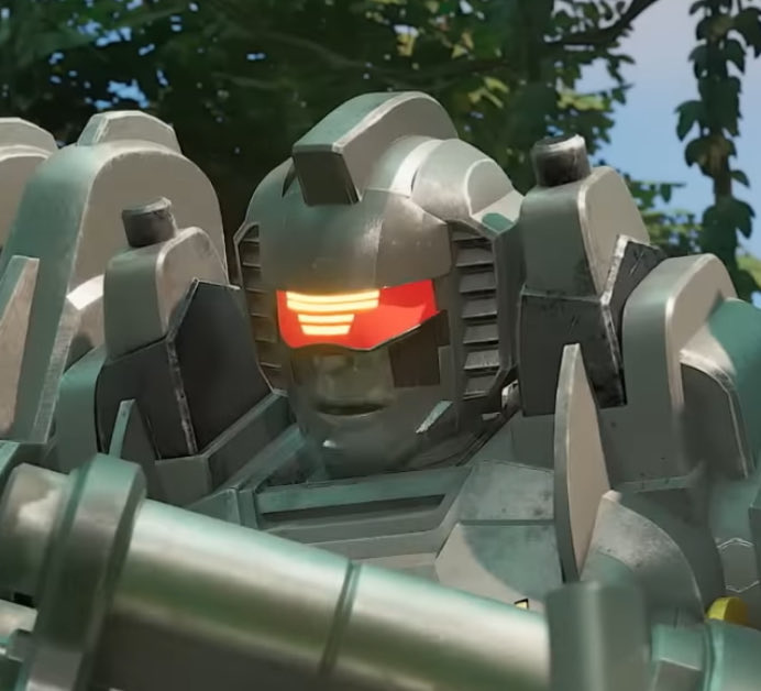 KaijuCooper's tweet image. I really like Cyberworld Grimlock’s mask visor combo and that we’ve been able to see every variation of it across the show.