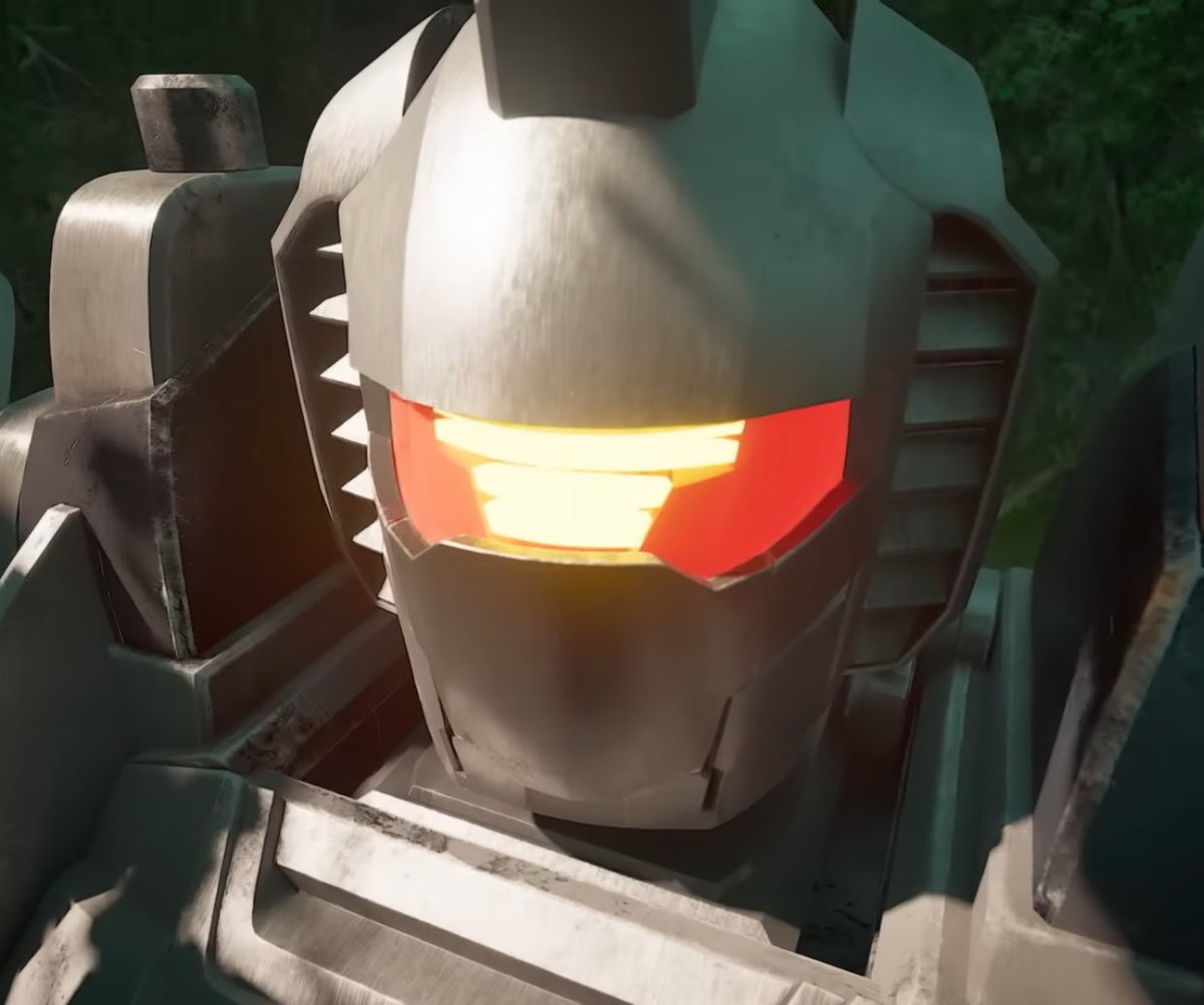 KaijuCooper's tweet image. I really like Cyberworld Grimlock’s mask visor combo and that we’ve been able to see every variation of it across the show.
