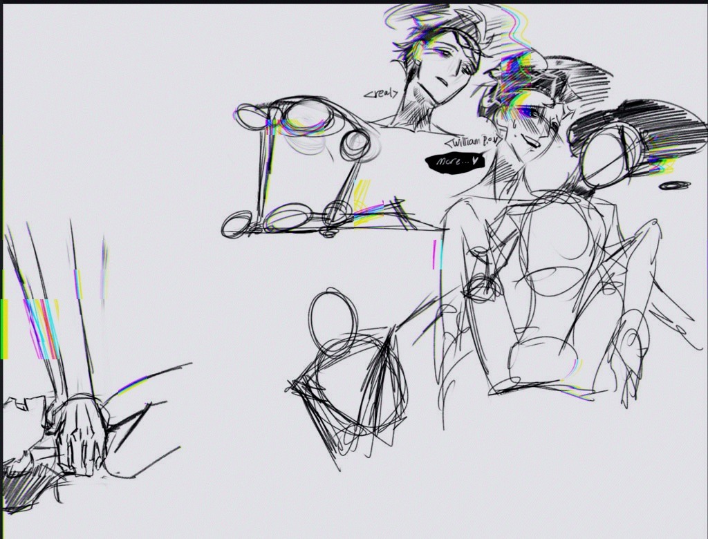 겨울에 그렸던 맥윌...😋