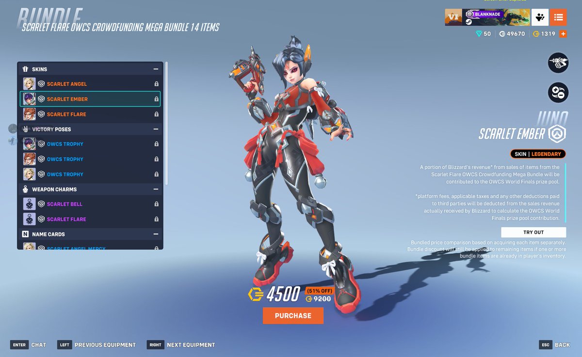 keyblazed's tweet image. this may be my fav overwatch skin they have ever made