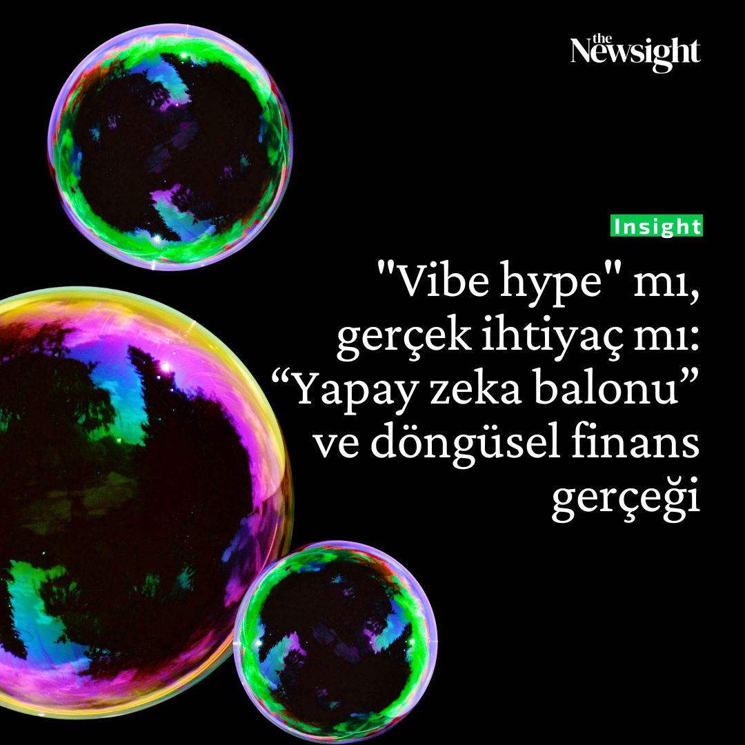 Yapay zeka yatırımları hızla büyürken, bu büyümenin ne kadarının gerçek talep, ne kadarının döngüsel finansman kaynaklı "vibe revenue" olduğu daha sık sorgulanıyor...

🔗 thenewsight.com/insight/vibe-h…
