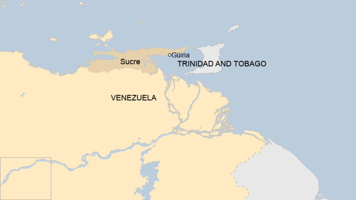 ⚡️NEW: On Tuesday, the U.S. Chairman of the Joint Chiefs of Staff will visit Trinidad and Tobago, the small nation neighboring Venezuela.

Source: AFP
