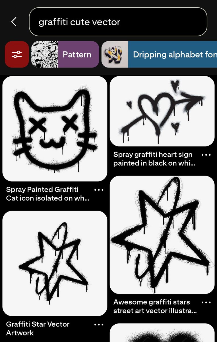 zzzpulchra's tweet image. pinterest lmao 
i usually just search &quot;keyword vector&quot; or &quot;keyword png&quot;