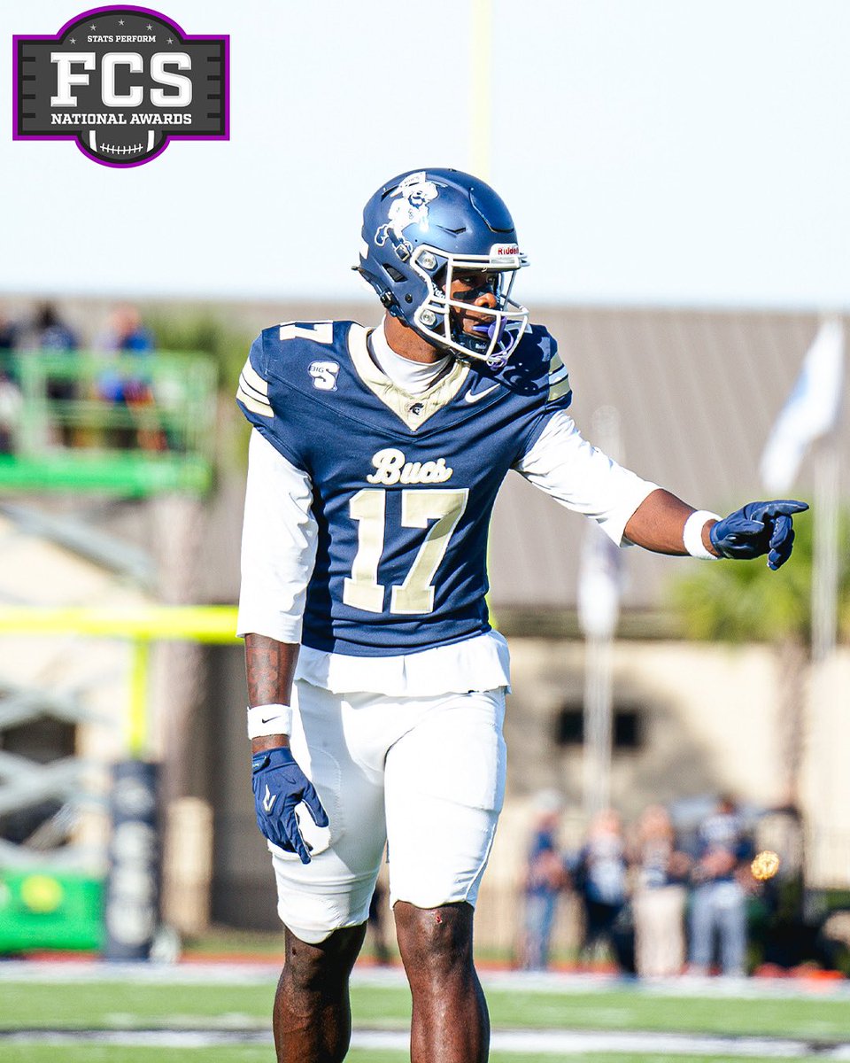 Jerry Rice Award Finalist 🏴‍☠️

Congrats to Shawn on being named one of the top 25 freshmen players in FCS football this season!

#BucStrong