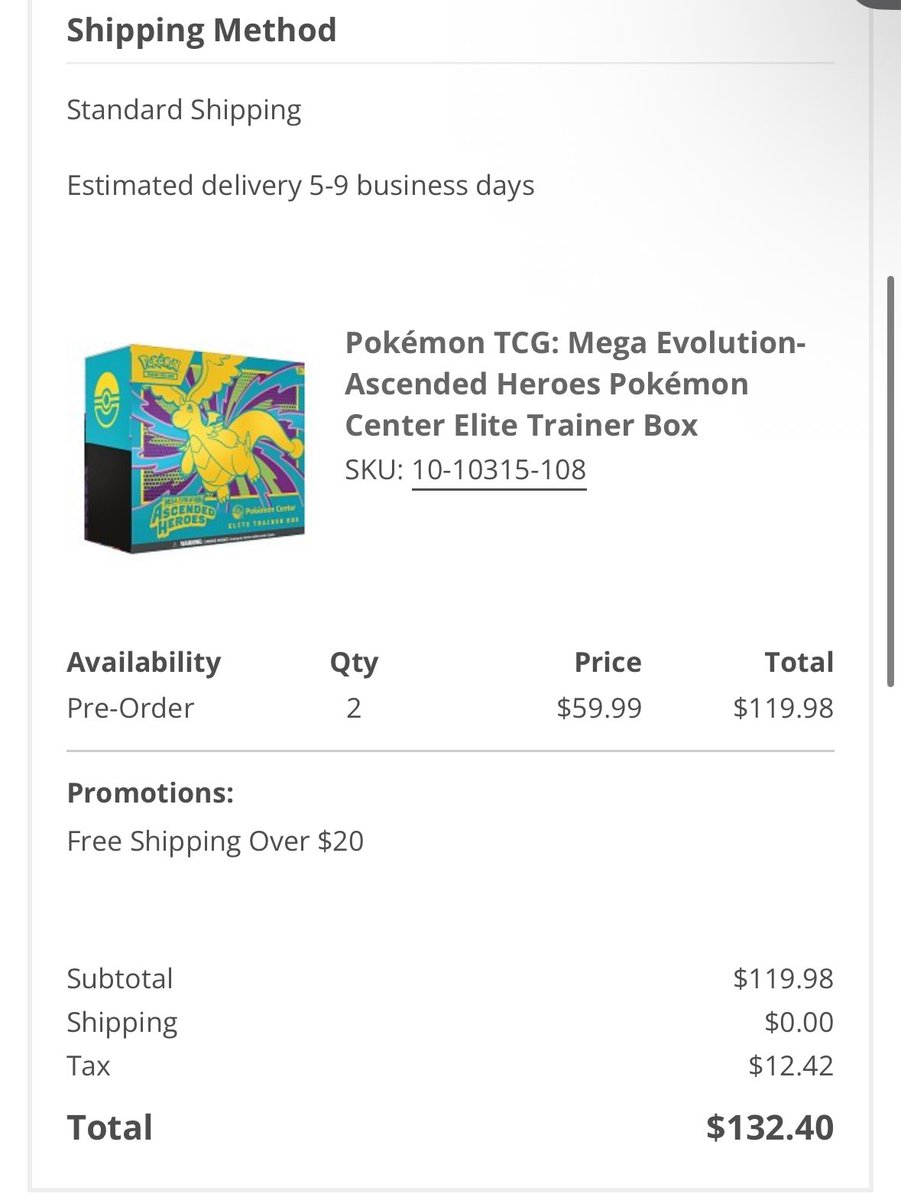 raliu31's tweet photo. @PokemonDealsTCG Got mine thanks! https://t.co/abqE00ZmpW