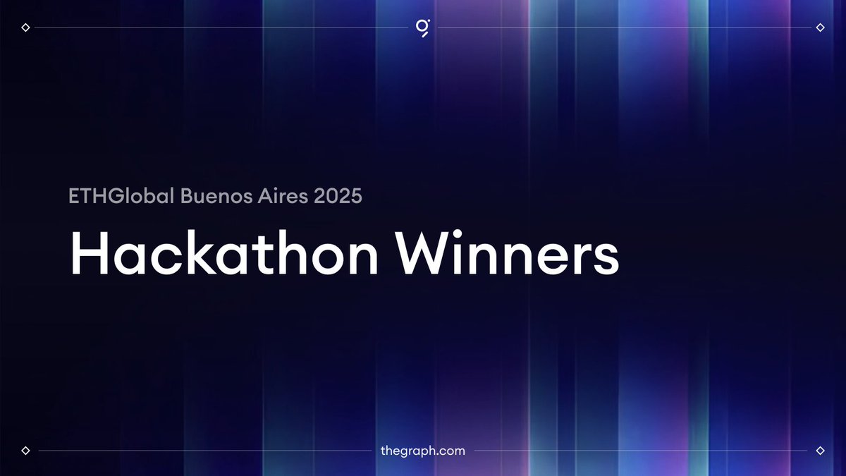 graphprotocol's tweet image. ETHGlobal BA is a wrap 🇦🇷

Hackers got an exclusive opportunity to use Amp - the world’s first blockchain native database for the first time. The Graph ecosystem members and judges were truly impressed with the hacks and the creativity that went into them!

Here are the winners…