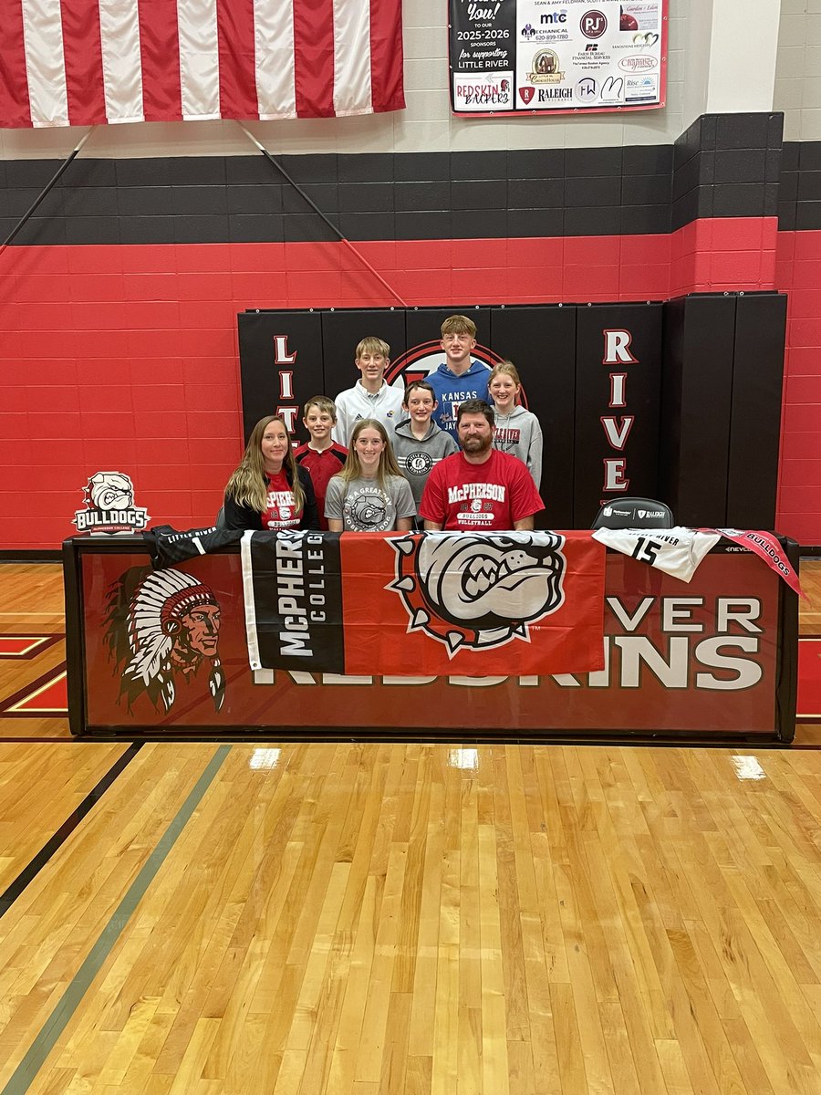 Congratulations to Adelynne Strecker and Havana Olander for signing their NLI to continue their volleyball careers and education at McPherson College!! We wish you both the best of luck!

#RollTribe
<a href="/sportsinkansas/">Sports in Kansas</a>