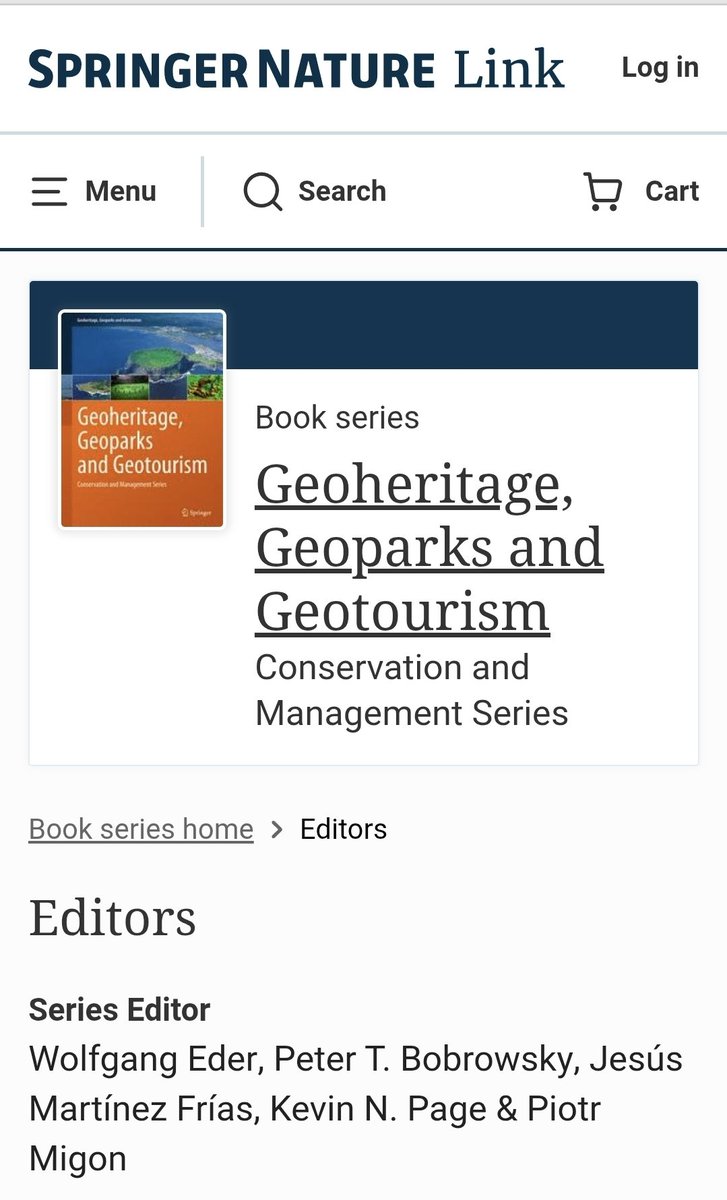 J_MartinezFrias's tweet image. Ya llevamos más de 20 obras publicadas dentro de esta colección #Springer Mucho trabajo invisible, pero que está ahí @CSIC @IGeociencias @RACiencias link.springer.com/series/11639/b…