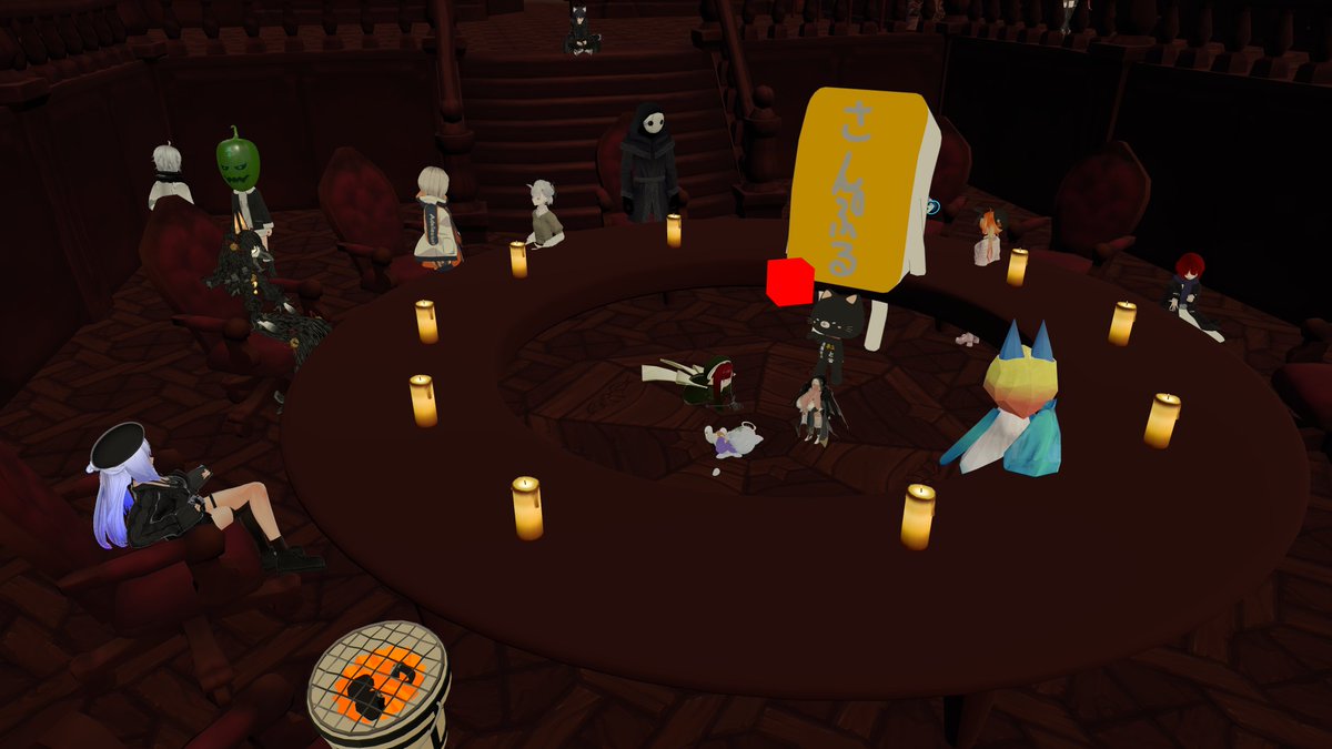 lazy_uni's tweet image. #VRC怪談集会赤い部屋
コンセプト怪談会でテーマは「冬」ということでしたが、なかなか席が埋まらなかったでレギュレーション的にスレスレ（？）でしたが私も去年の百物語で語った話を持ち出しました。
冬って範囲広そうだけど意外と少ないのかな