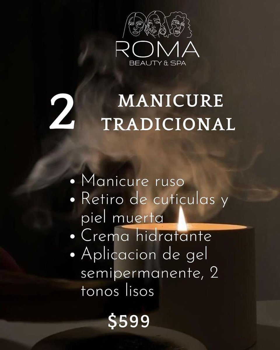 ArkanaNorte's tweet image. ROMA Beauty &amp;amp; Spa ¿ Ya conoces nuestras promociones del mes de noviembre ? 🤎🎉
Agenda Abierta 🔖
Informes, cotizaciones y citas 📞5536294445

#spaday #sparoma #roma #plazaarkana #arkana