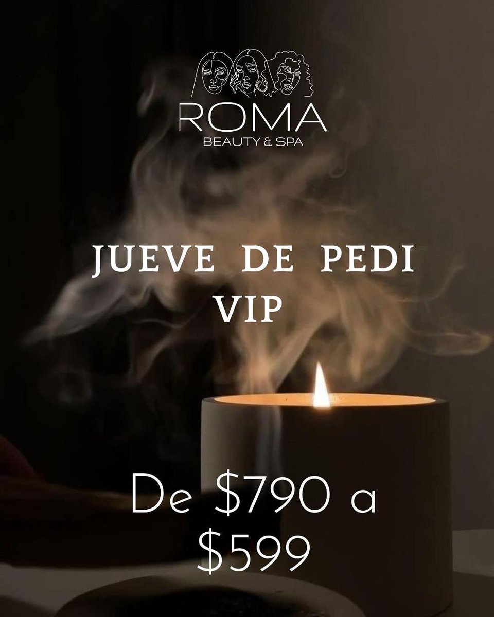 ArkanaNorte's tweet image. ROMA Beauty &amp;amp; Spa ¿ Ya conoces nuestras promociones del mes de noviembre ? 🤎🎉
Agenda Abierta 🔖
Informes, cotizaciones y citas 📞5536294445

#spaday #sparoma #roma #plazaarkana #arkana