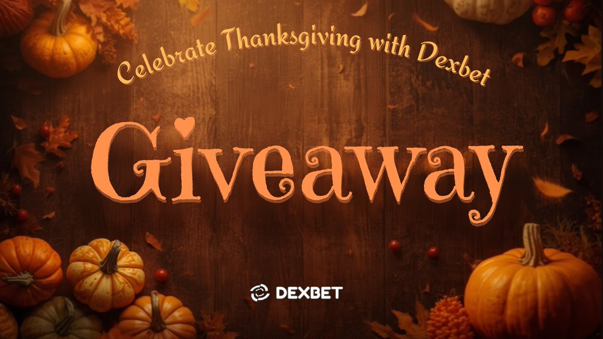 🎉 Dexbet Weekly Giveaway! 🎉
dexbet.win
We're giving away 5,000 $KLV

1️⃣ Follow @‌dexbet_win.
2️⃣ Like &amp; RT this tweet .
3️⃣ Tag a friend in the comments
4️⃣ Share your #KLV address in the comments.

Ends November 30th, 11:59pm UTC. Drawing on December 1th.
Good luck!