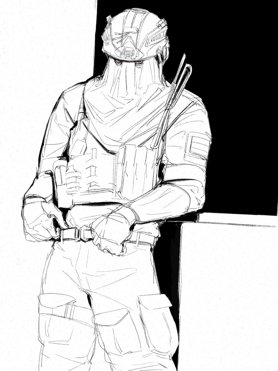 rotrotrotting's tweet image. The last time I drew him was 3 years ago #könig #cod