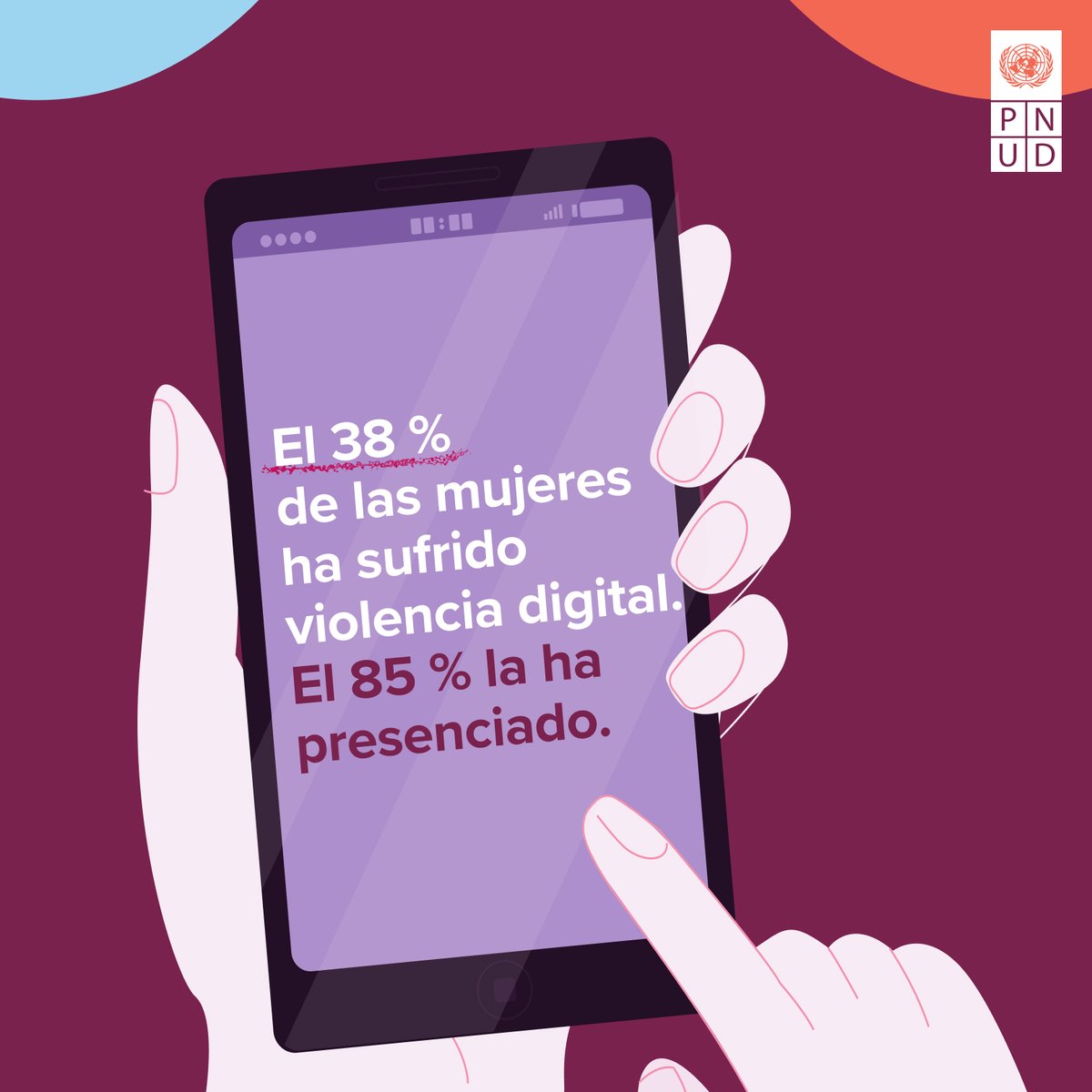 ¿Sabías que el 38 % de las mujeres ha sufrido violencia digital, el 85 % la ha presenciado y más del 90 % de las imágenes ultrafalsas van en contra de mujeres y niñas?

En estos #16Días de Activismo contra la violencia de género y siempre: ¡#NoHayExcusa para la violencia digital!