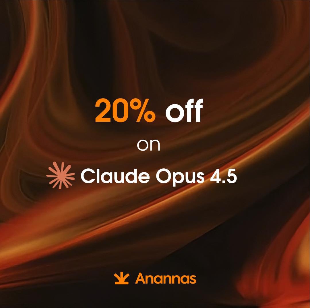 anannas_ai's tweet image. Claude Opus 4.5 is LIVE on Anannas with 20% discount on Input and Output Tokens!

Best model in:
- coding
- agents
- computer use

Overall, Opus 4.5 just “gets it”

Try now: anannas.ai/models