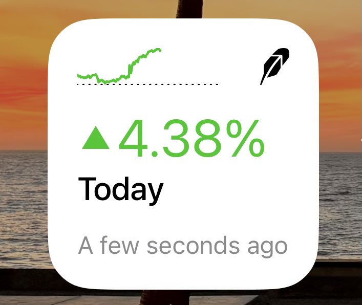 davehanson's tweet image. Ever notice how a “green day” never feels as good as a “red day” feels bad?