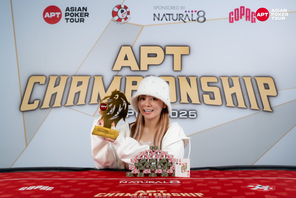 87_maru_poker's tweet image. ポーカー初めて一年ちょいの小娘が世界の億越えトッププロ達に囲まれて２日に1回のペースでFTまでいけた奇跡みたいなお話😂✨

今回のAPT上振れすぎてやばい🥹♡
4/11インマネ💰3FT📸1優勝🏆

#APT #APTC