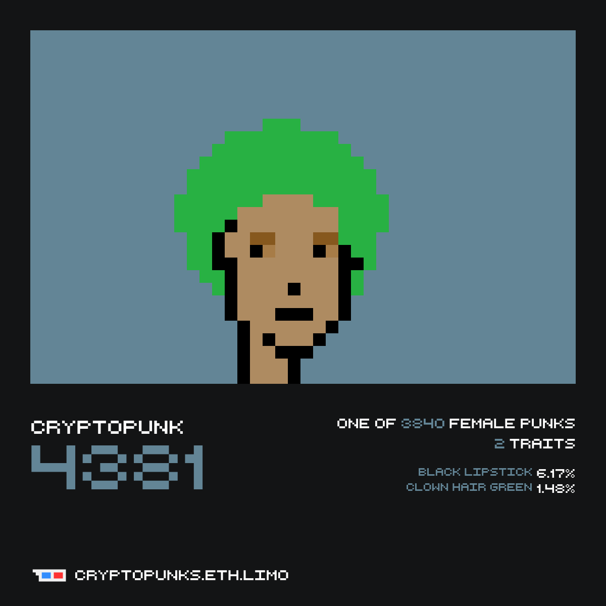 🚨 CryptoPunk #4381 was sold for Ξ30.980 ($91,628) on CryptoPunks marketplace

from: 0x7e8...32a28
to: 0x800...d6420

Profile: cryptopunks.eth.limo/details/4381
Tx: etherscan.io/tx/0x720ca35fe…

$CIG: 100K CIG ($44) claimed by punksotc.eth (2024-10-06)