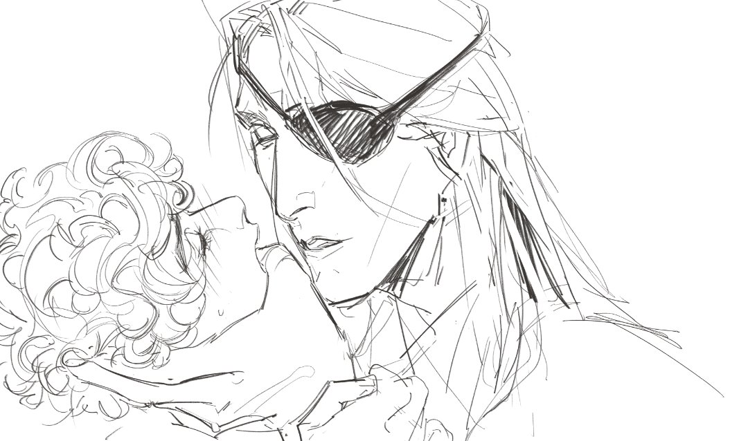 yaoismus's tweet image. the gorgeous stunning mindblowing lucemond art i got from @dreamavelle who saw me being sad across the tl... EVERYBODY ADMIRE IT NOWWW