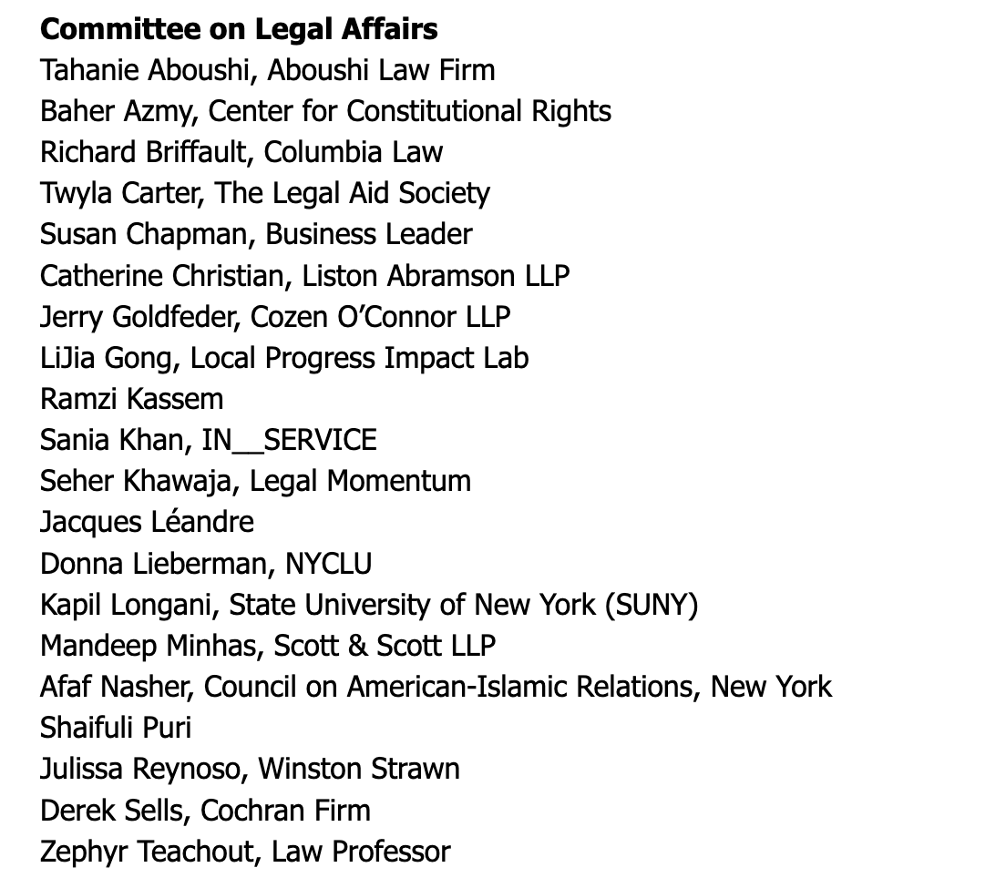 Committee on Legal Affairs