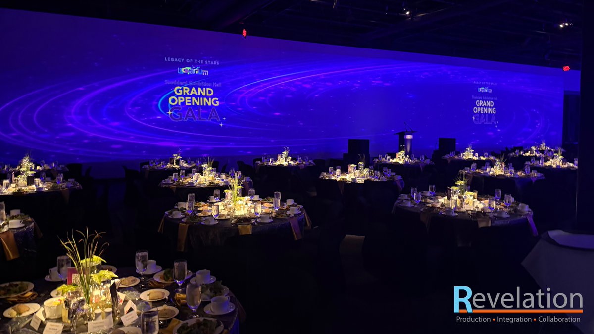 Why settle for a small screen when you can go immersive? Projecting across the whole wall creates maximum impact and engages every audience member. Ready to wow your guests? Let’s make it happen!
#ImmersiveExperience #EventProfs #AVServices #LiveEvents #EventProduction #ProAV