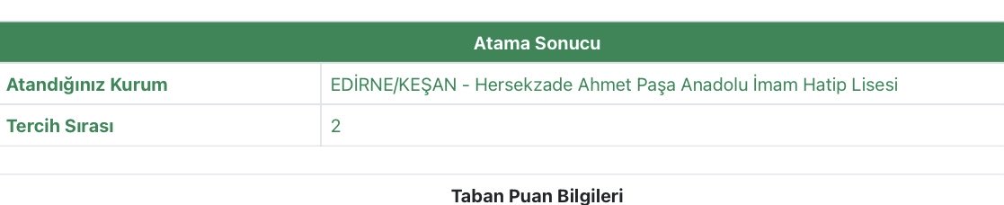 Yeşillendik🥳