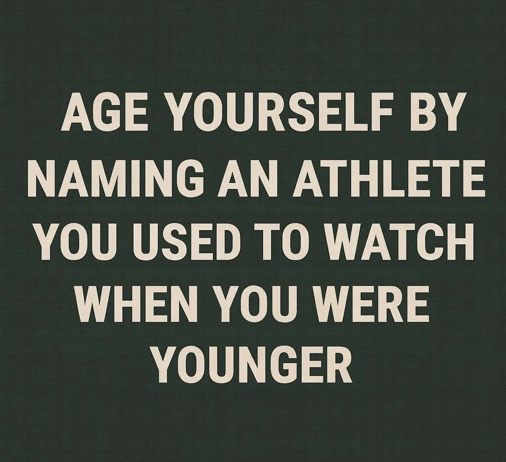 Pixie1z's tweet photo. Name an athletic you used to watch when you were younger. https://t.co/9KfsLoACbN
