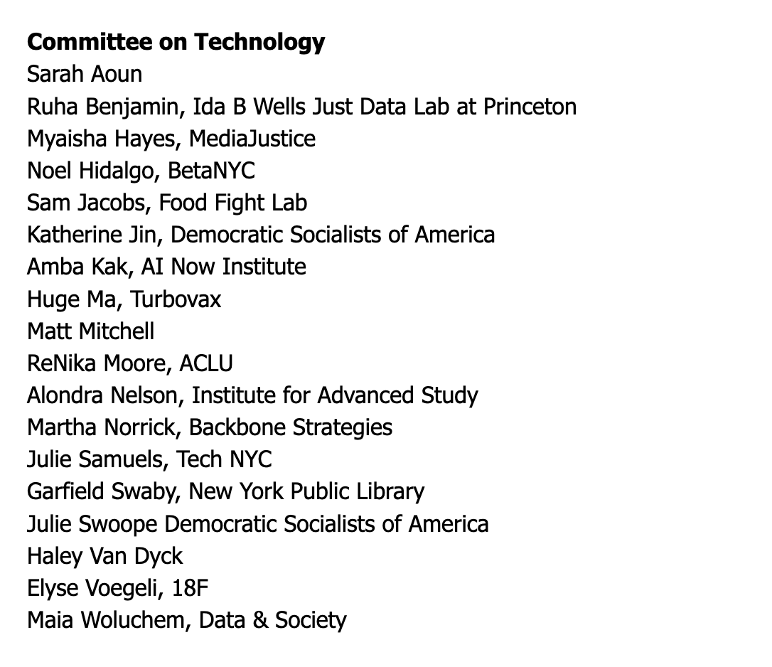 Committee on Technology