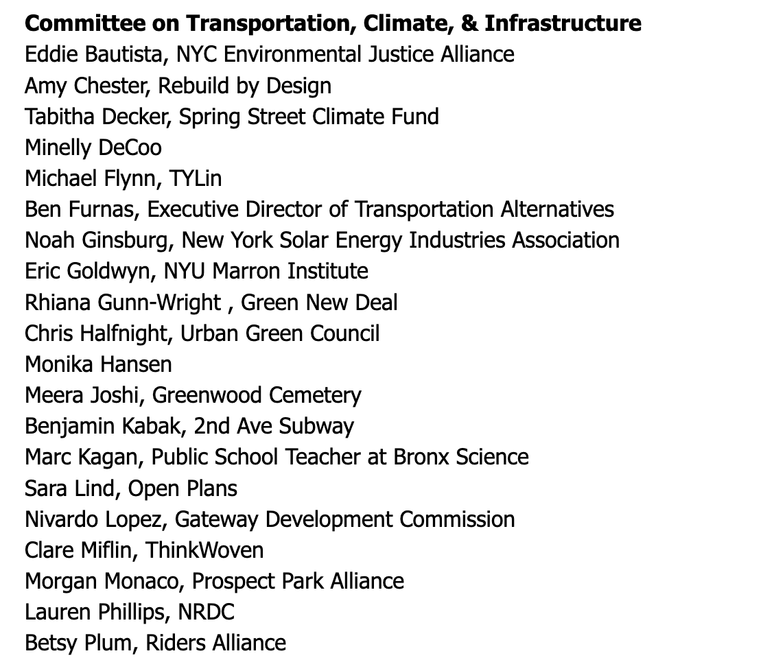 Annie_McDonough's tweet photo. Committee on Transportation, Climate, &amp; Infrastructure https://t.co/elIMw5oQuA