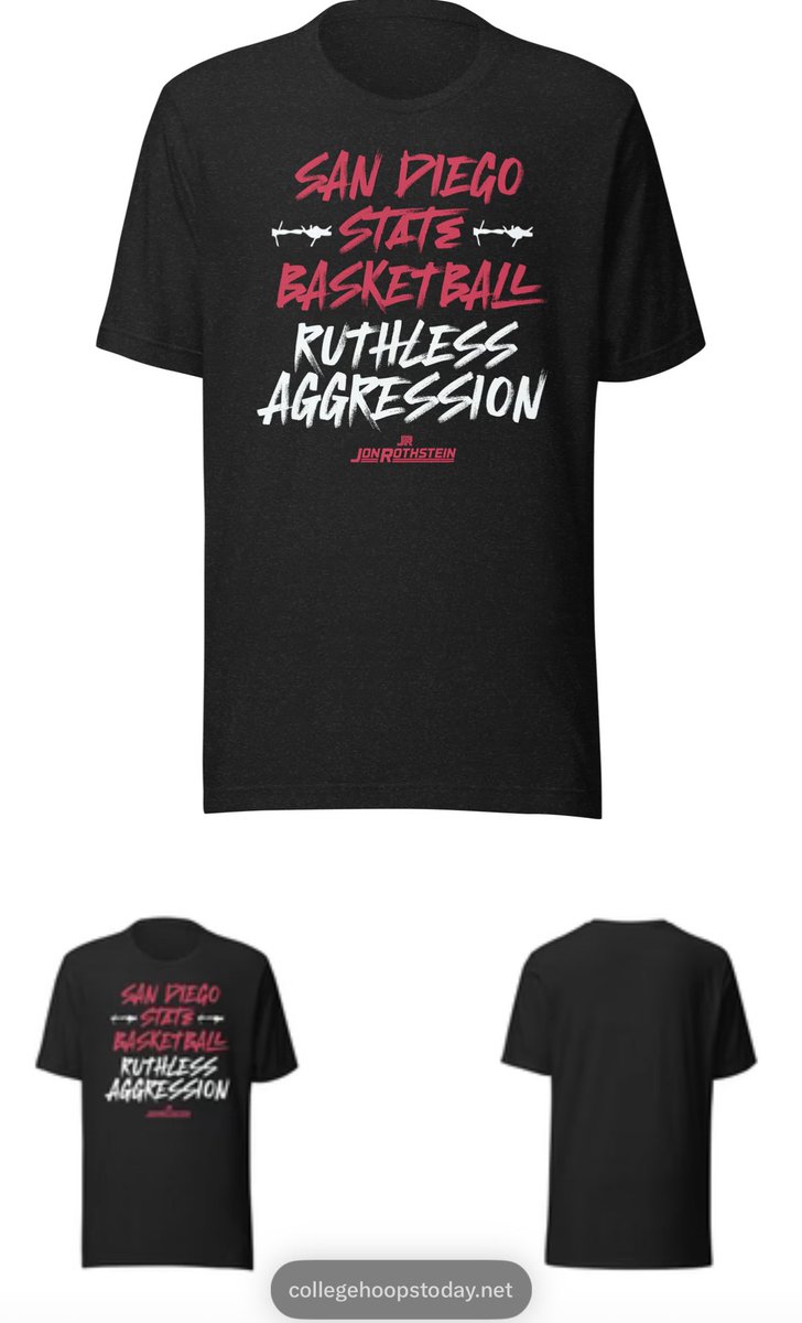 🚨 East Village Times Giveaway 🚨

EVT is giving away an SDSU Aztecs themed "ruthless aggression" t-shirt as the holiday season is here.

Winner will be announced in early December.

You must like &amp; share this post and follow <a href="/EVT_News/">East Village Times</a> &amp; <a href="/TheSDSUPodcast/">The SDSU Podcast</a> to be eligible.

Good luck