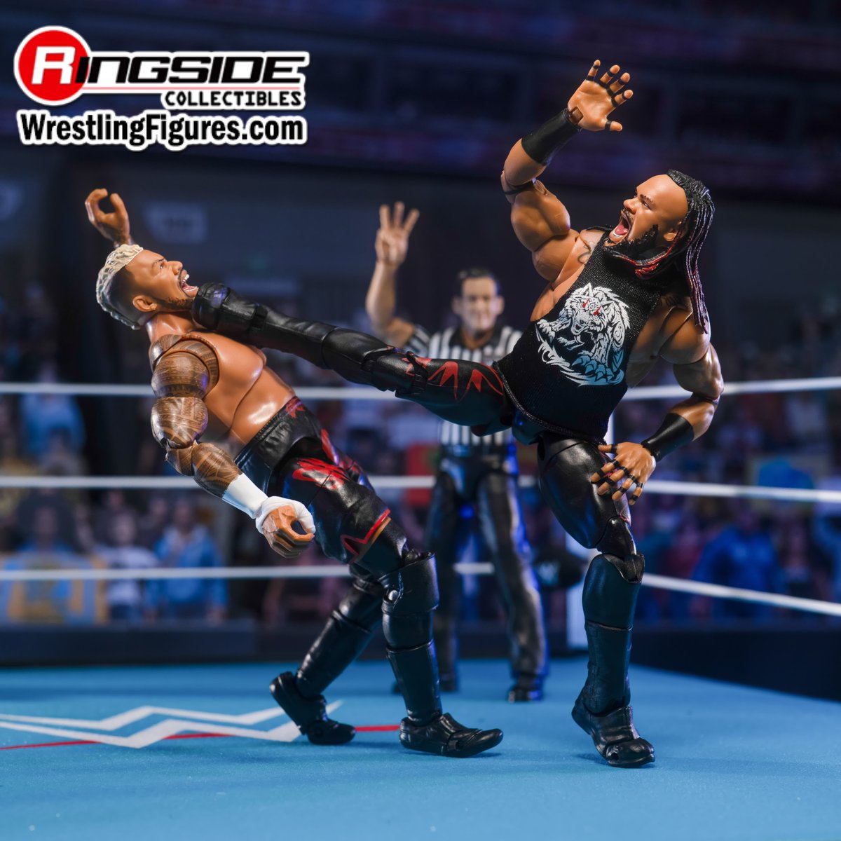 RingsideC's tweet image. It’s ALL GAS, NO BRAKES! The Samoan Werewolf, Jacob Fatu, finally joins the @Mattel @WWE Ultimate Edition lineup. Displaying him in the Real Scale Ring just makes sense.

Shop Now ➡️ Ringsid.ec/JacobFatuRing

📷 @KingdomFigure 

#RingsideCollectibles #WrestlingFigures #Mattel #WWE…