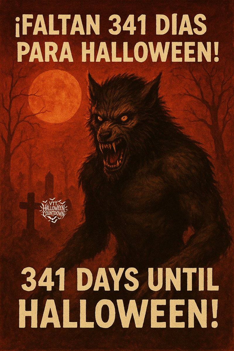 VTTHalloween's tweet image. 🎃🇲🇽 ¡Faltan 341 días para Halloween!
🎃🇺🇸 341 days until Halloween!

#DailySpook #SpookyVibes #SpookySeason #HalloweenCountdown #Halloween2026