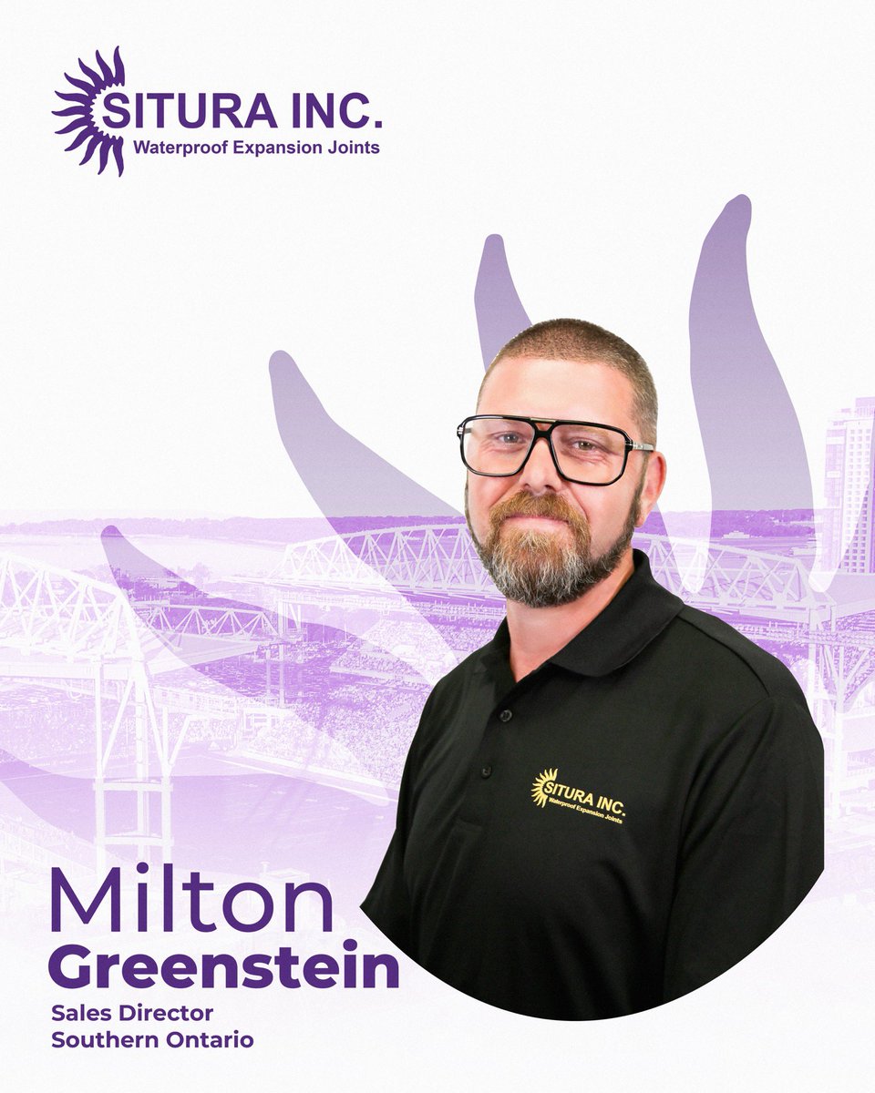 Team Spotlight! ☀️

Meet Milton Greenstein, who develops and manages SITURA Inc.’s customer relationships in Southern Ontario and beyond. 🚀

For any product information, contact Milton at milton@situra.com