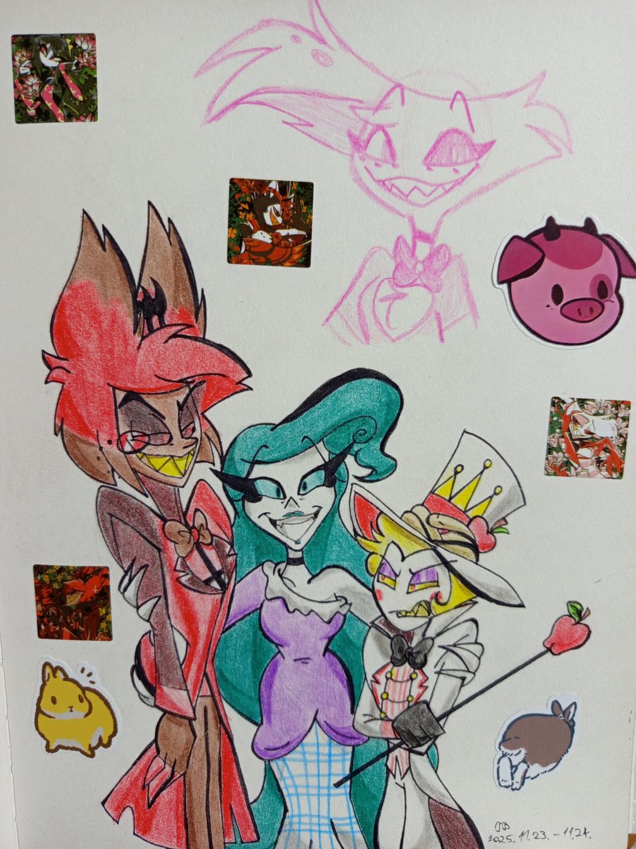 Bogit0717's tweet image. Hazbin Doodles

#hazbinhotel #hazbinohtelfanart #hellaversoc #alastor #luciferhazbinhotel #angeldust