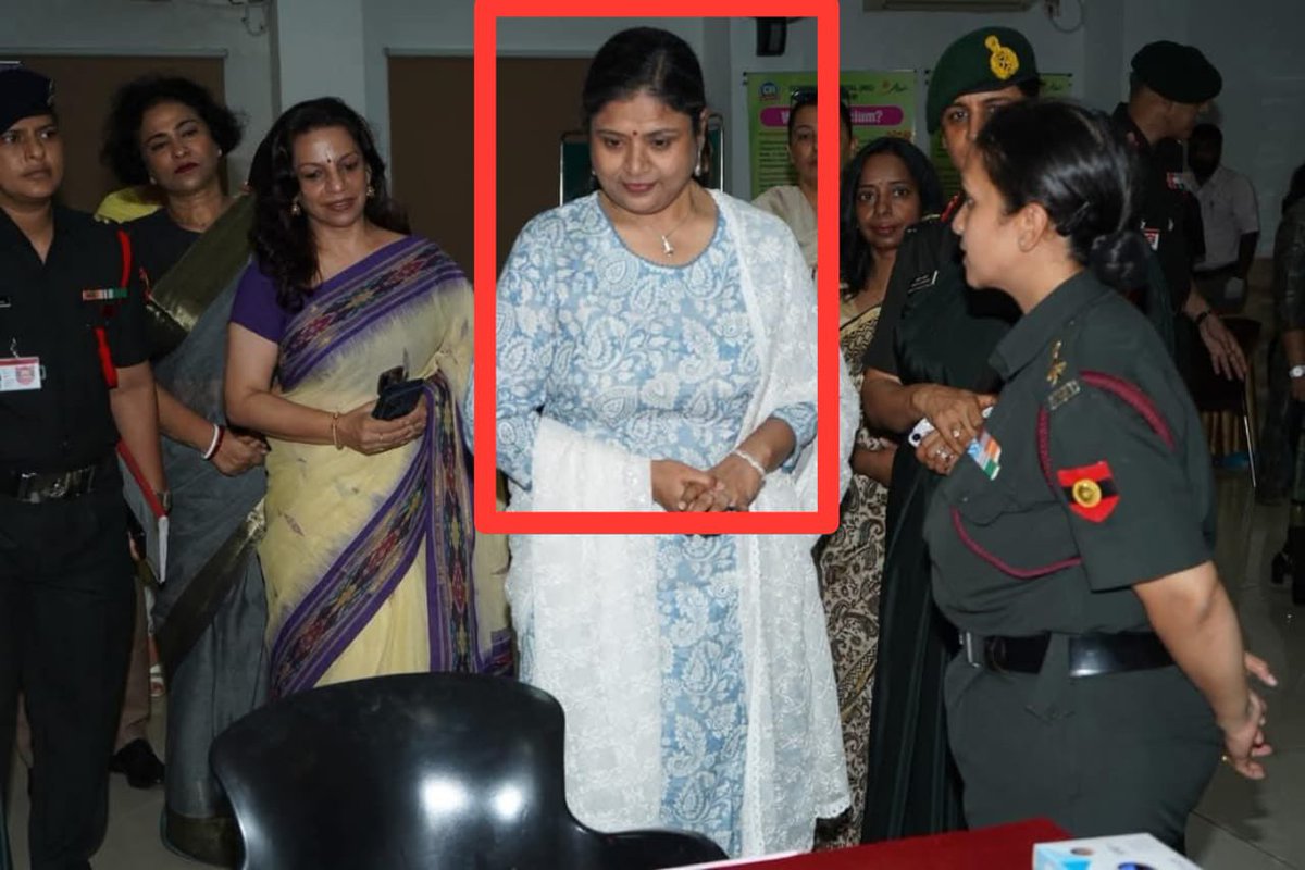 OpenSecrets7Ave's tweet image. Shuchi Katiyar, wife of Lt Gen Manoj Kumar Katiyar (Commander Western Command) visited HQ 2 Corps&apos; ladies club and was seriously annoyed at lack of protocol. She abused ladies / wives of senior officers and told them that she can remove the ranks of their husbands in minutes. One…