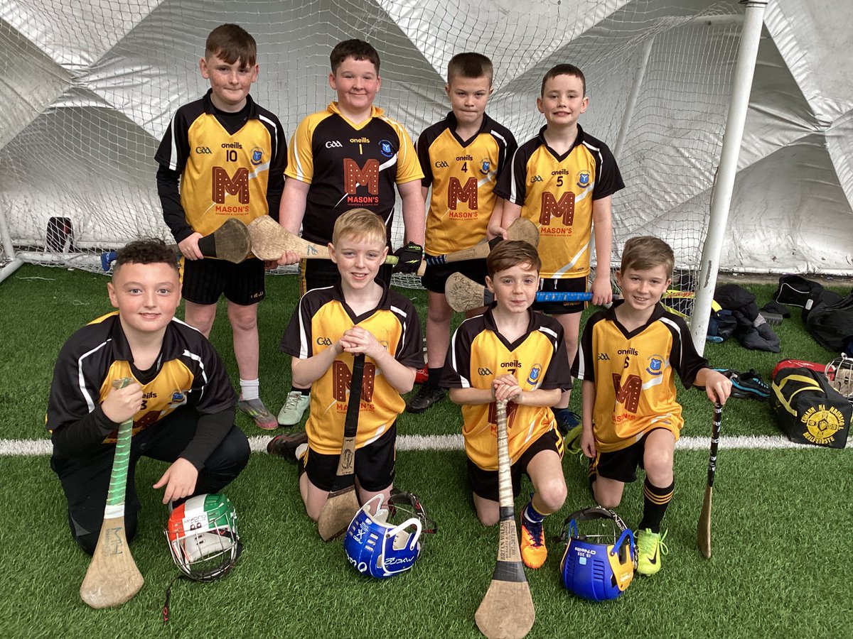 HolyChildPSBel's tweet image. Well done to our P6 &amp;amp; P7 boys who took part in the @AontroimCnamB indoor hurling today. 👏

#SharingCaringLearning #hurling