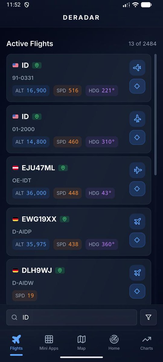 Esranur664's tweet image. You can track some fighter jets in real time on the new Deradar Android app (will be released soon)