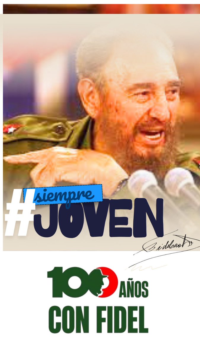 OsmaniGarcaDen1's tweet image. #FidelPirSiempre tú legado cada día inspira a continuar en defensa de la Revolución.
#ArtemisaJuntosSomosMás 
#15AñosArtemisa